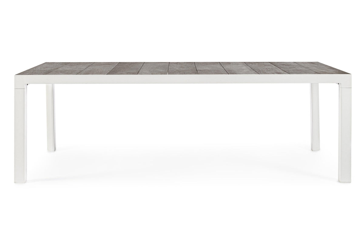 Kerti asztal - MASON szürke alumínium kerti asztal