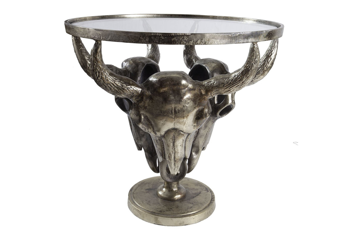 Dohányzóasztal - MATADOR bronz alumínium dohányzóasztal
