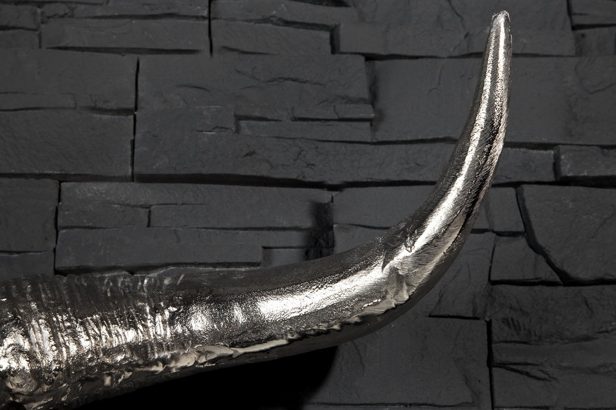 Dísztárgy - MATADOR ezüst koponya 70cm