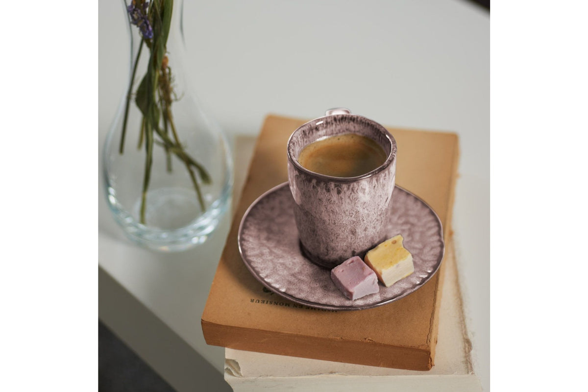 Kávés csésze - MATERA Rose eszpresszós csésze 90ml - Leonardo