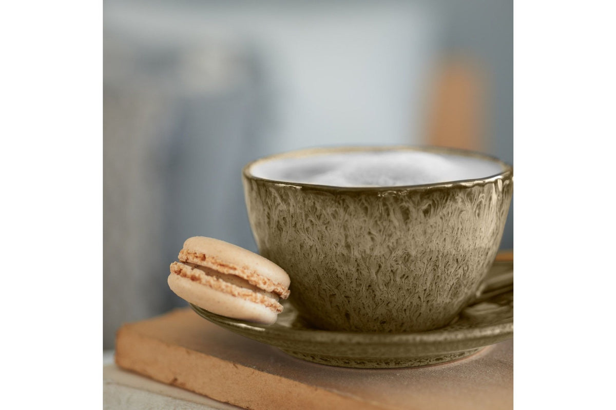 Csészealj - MATERA Sand alátét kávés-teás csészéhez 15cm - Leonardo