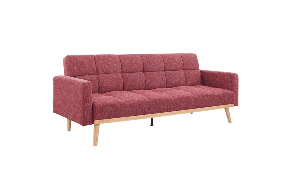 Kanapé - MAVERA rózsaszín szövet kanapé