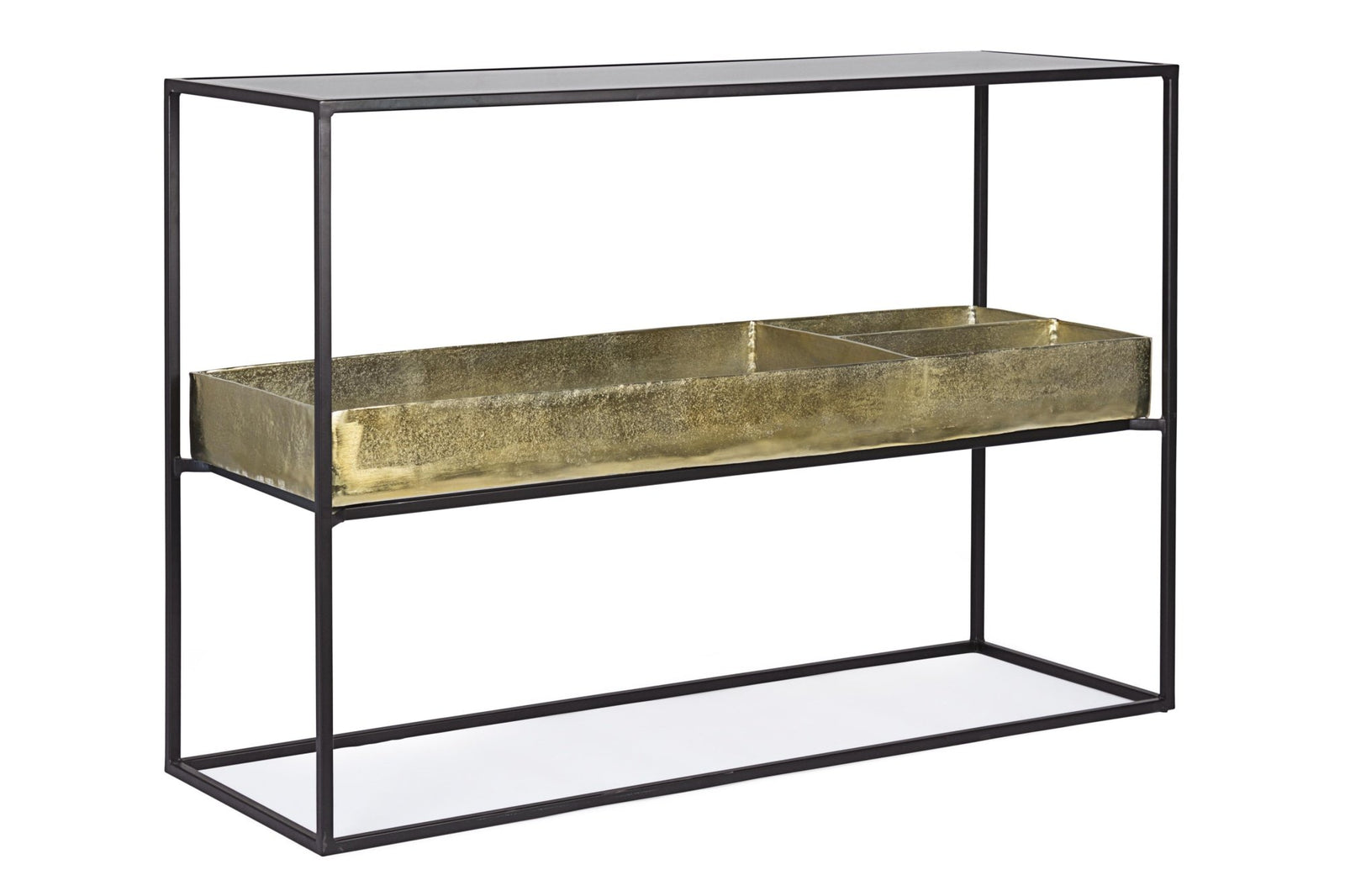 Konzolasztal - MAVILA konzolasztal tárolóval