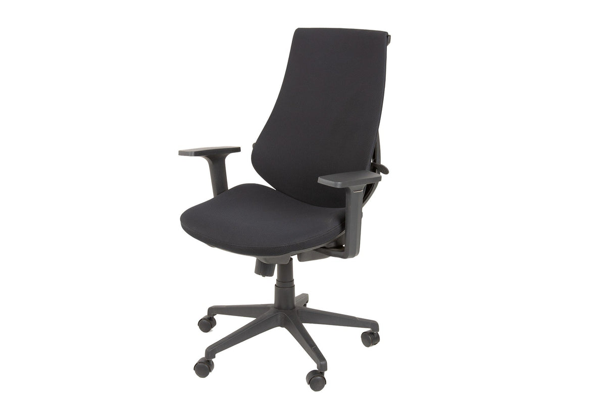 ALIEN fekete 100% polyester irodai szék