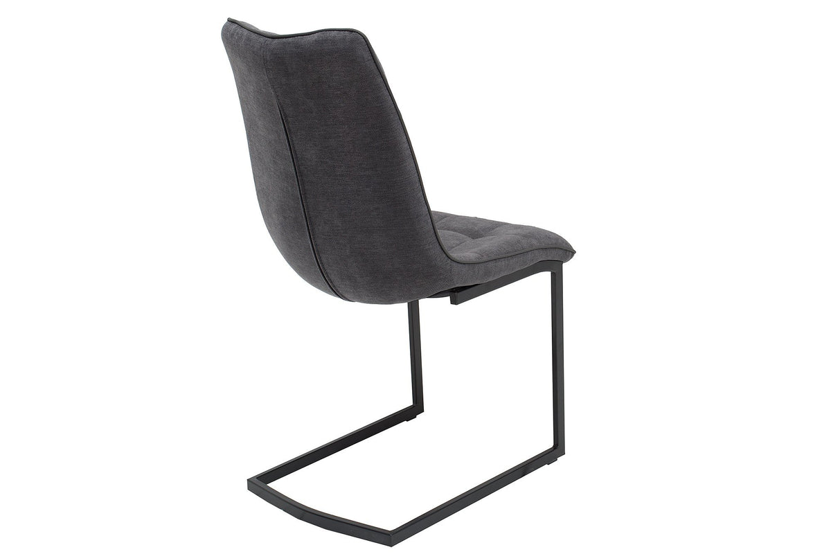Szék - MIAMI vintage sötétszürke szék