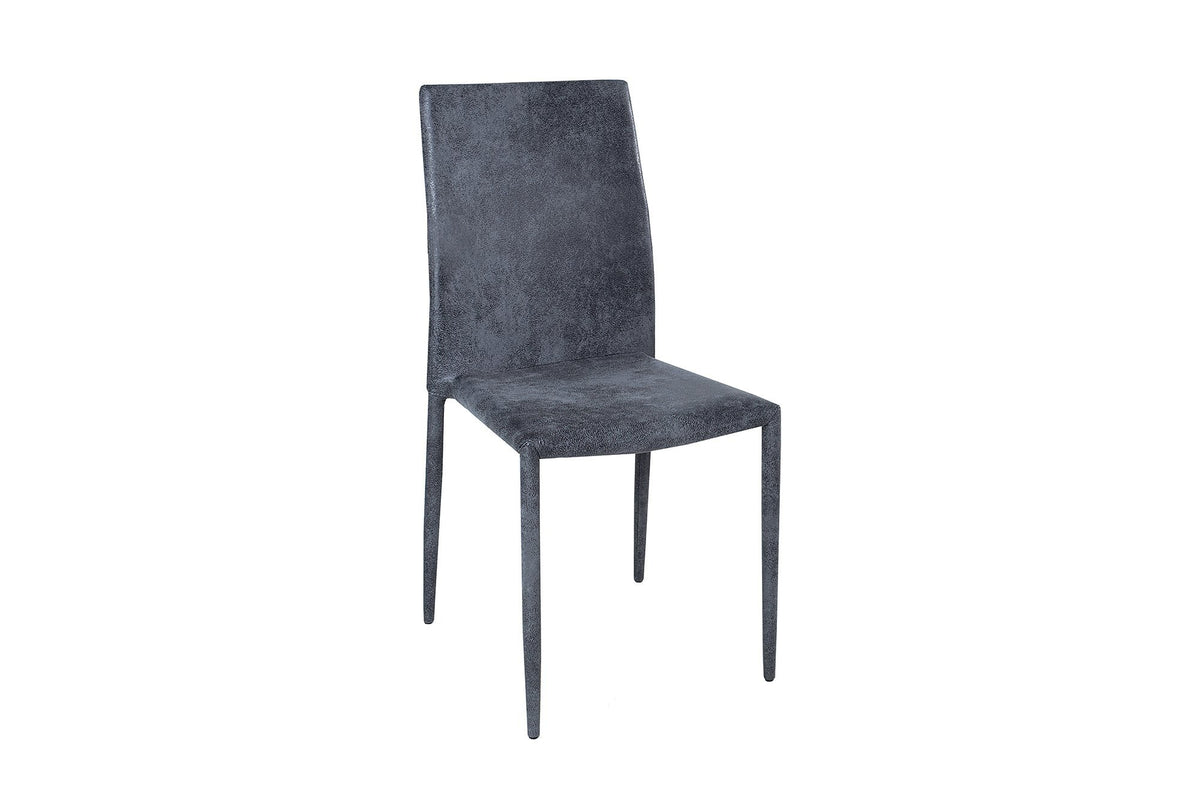 Szék - MILANO antik sötétszürke szék