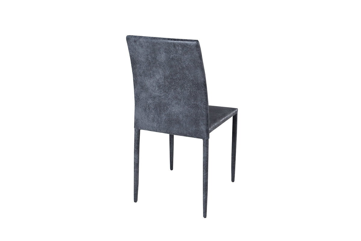 Szék - MILANO antik sötétszürke szék