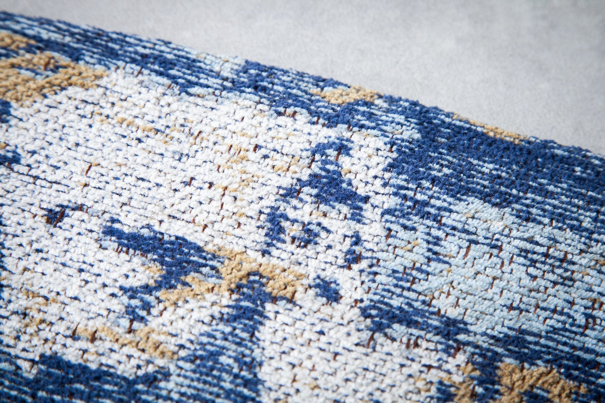 Szőnyeg - MODERN ART kék kerek szövet szőnyeg