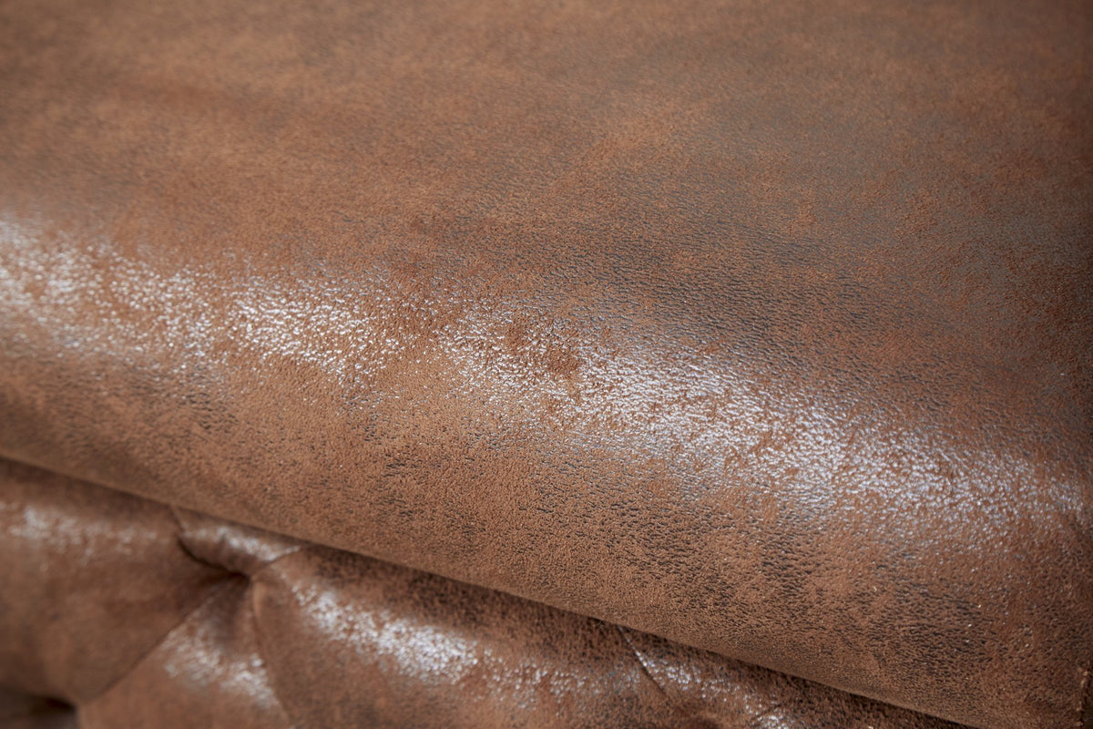 Fotel - MODERN BAROCK barna mikroszálas fotel