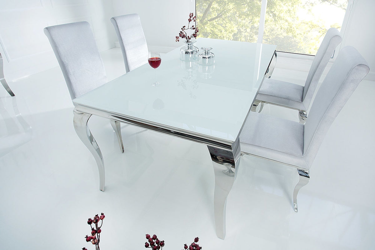 Étkezőasztal - MODERN BAROCK fehér étkezőasztal 180cm