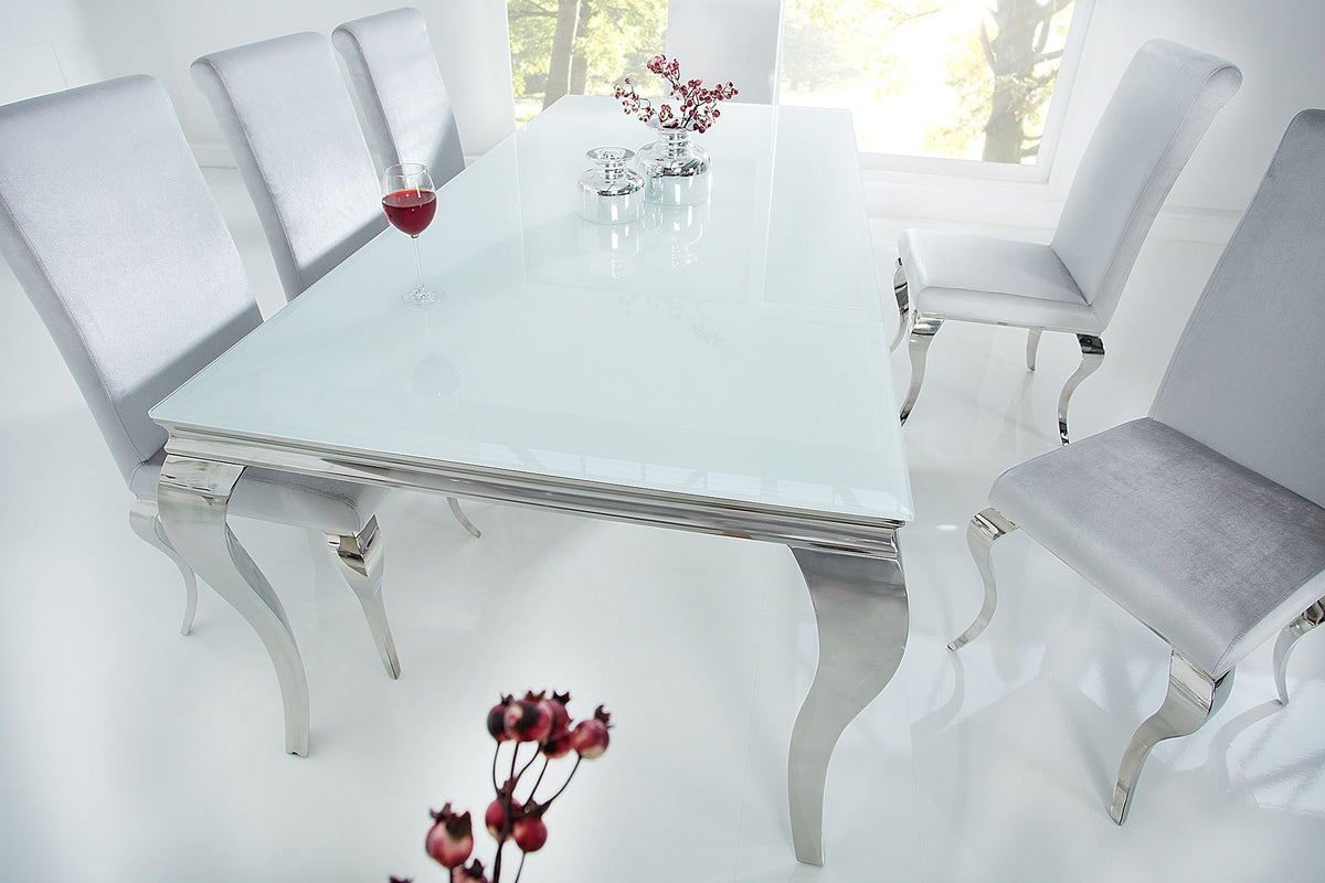 Étkezőasztal - MODERN BAROCK fehér étkezőasztal 200cm