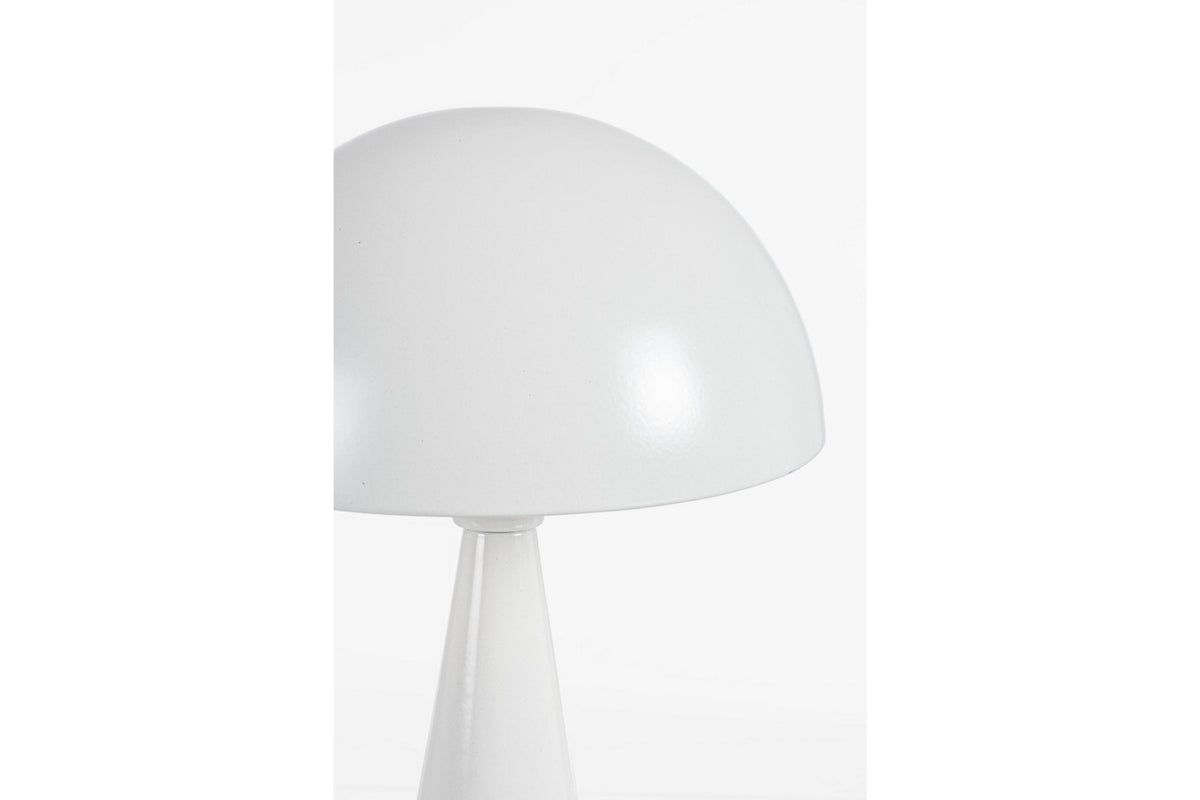 Asztali lámpa - MODERN fehér acél asztali lámpa