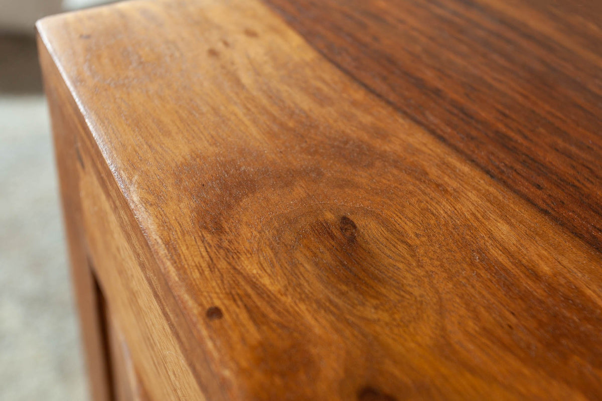 Lerakóasztal - MONSOON barna rózsafa lerakóasztal