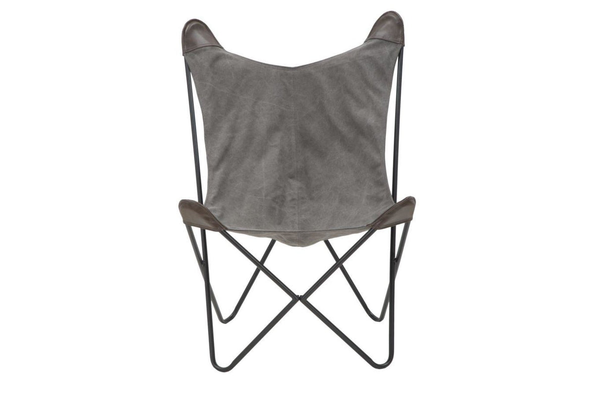 Szék - MONTANA szürke és fekete vas szék
