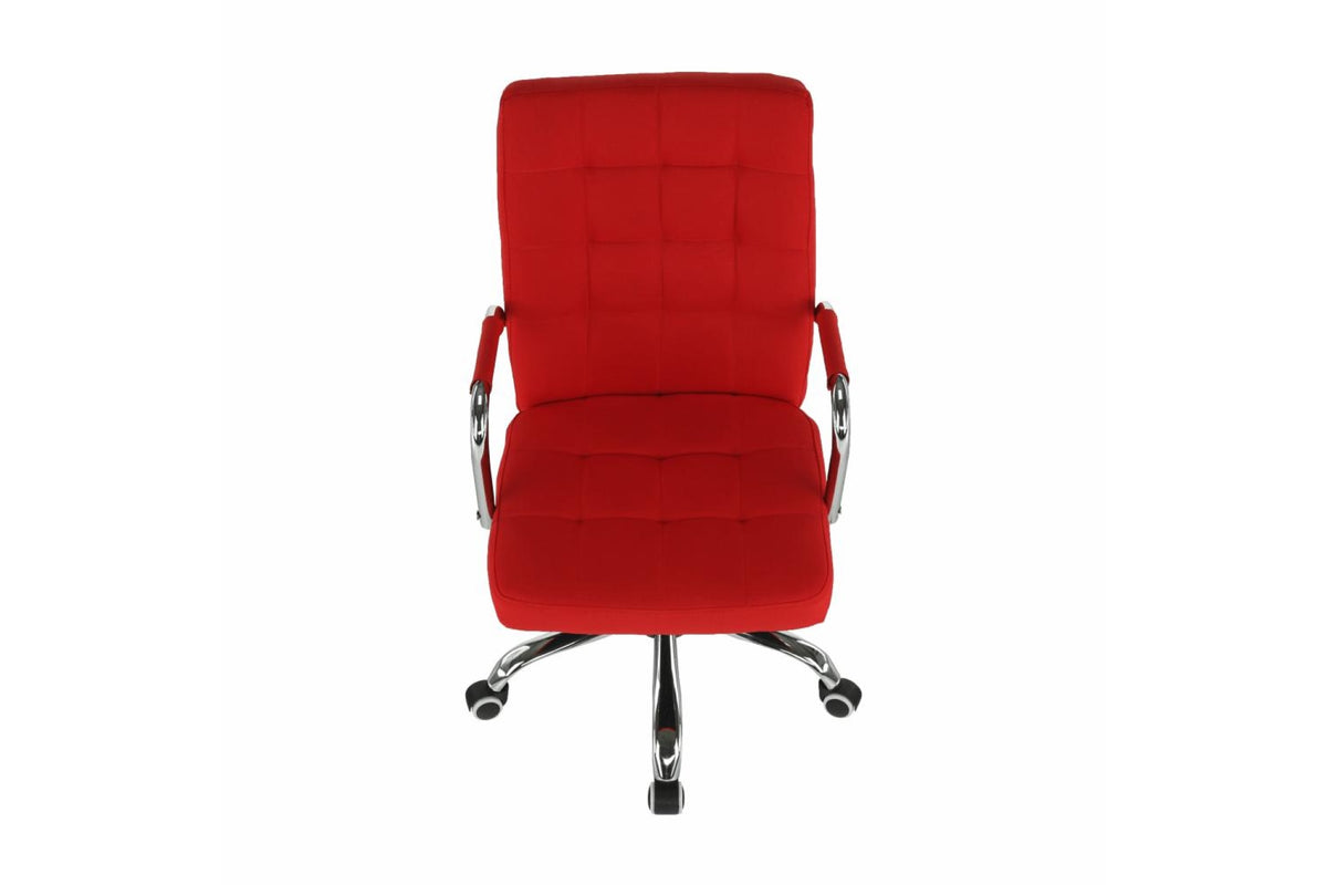 Irodai szék - MORGEN piros szövet irodai szék