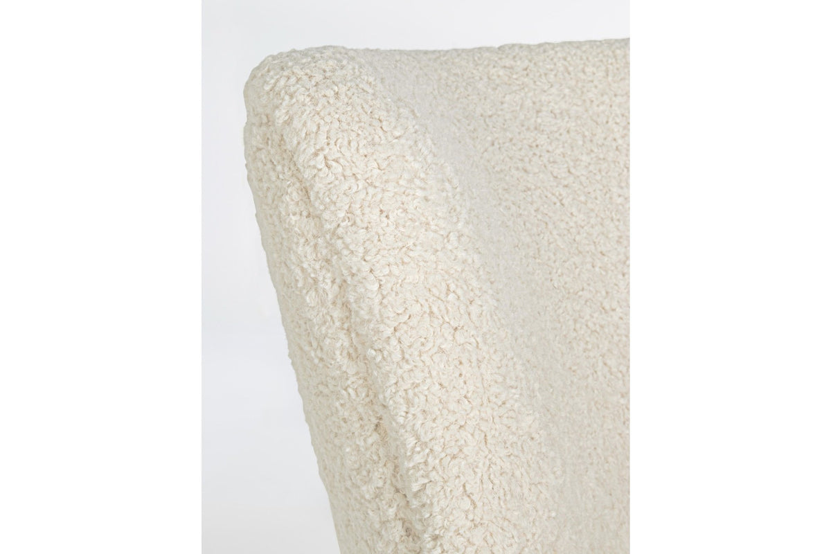 Fotel - MORITZ fehér 100% polyester fotel
