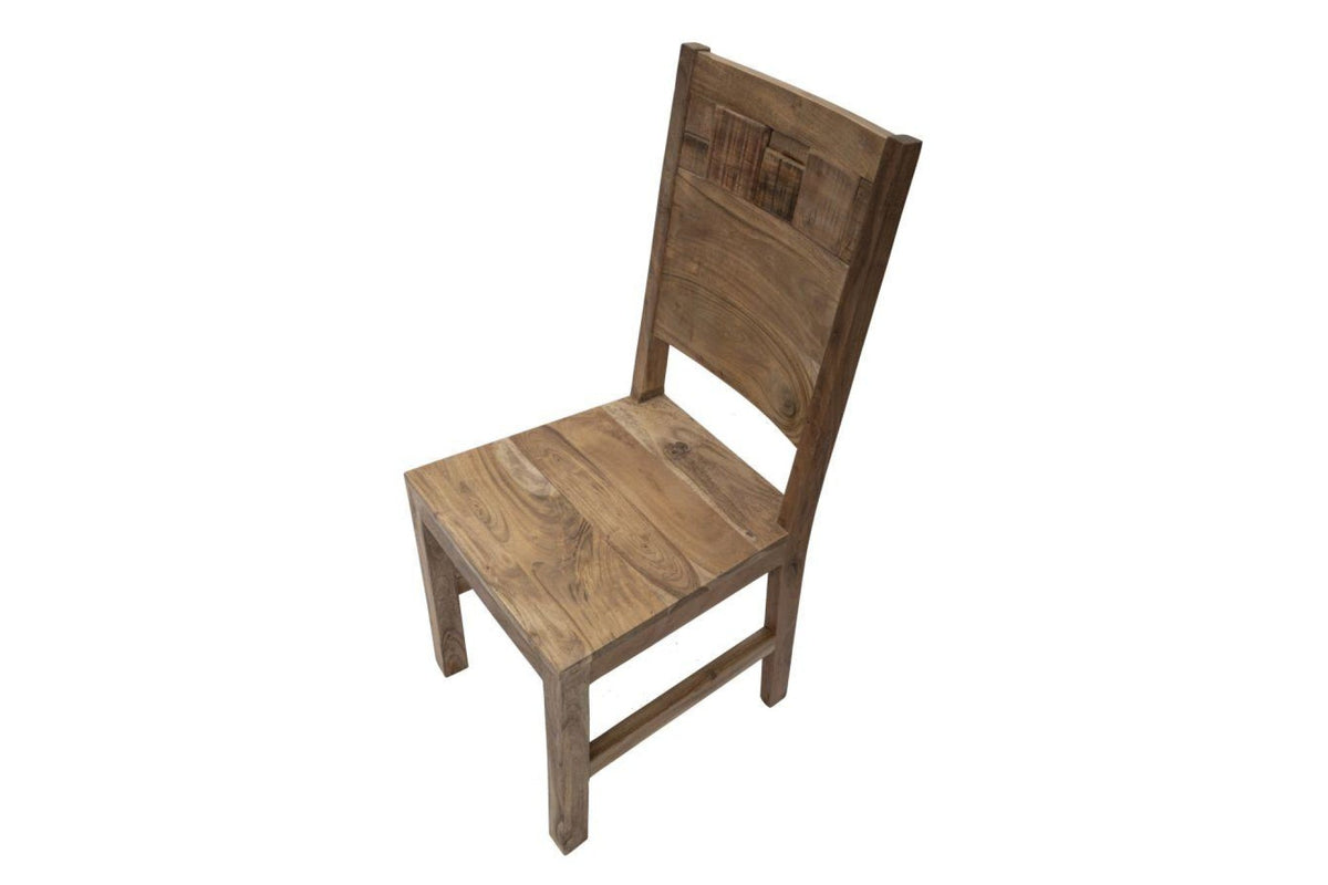 Szék - MUMBAI barna akácfa szék - 2 DB