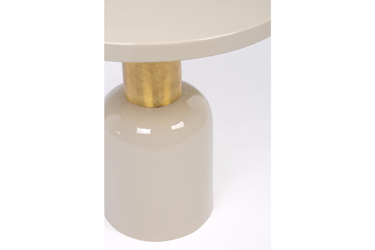 Lerakóasztal - NALIMA cream lerakóasztal 50.5cm átmérő