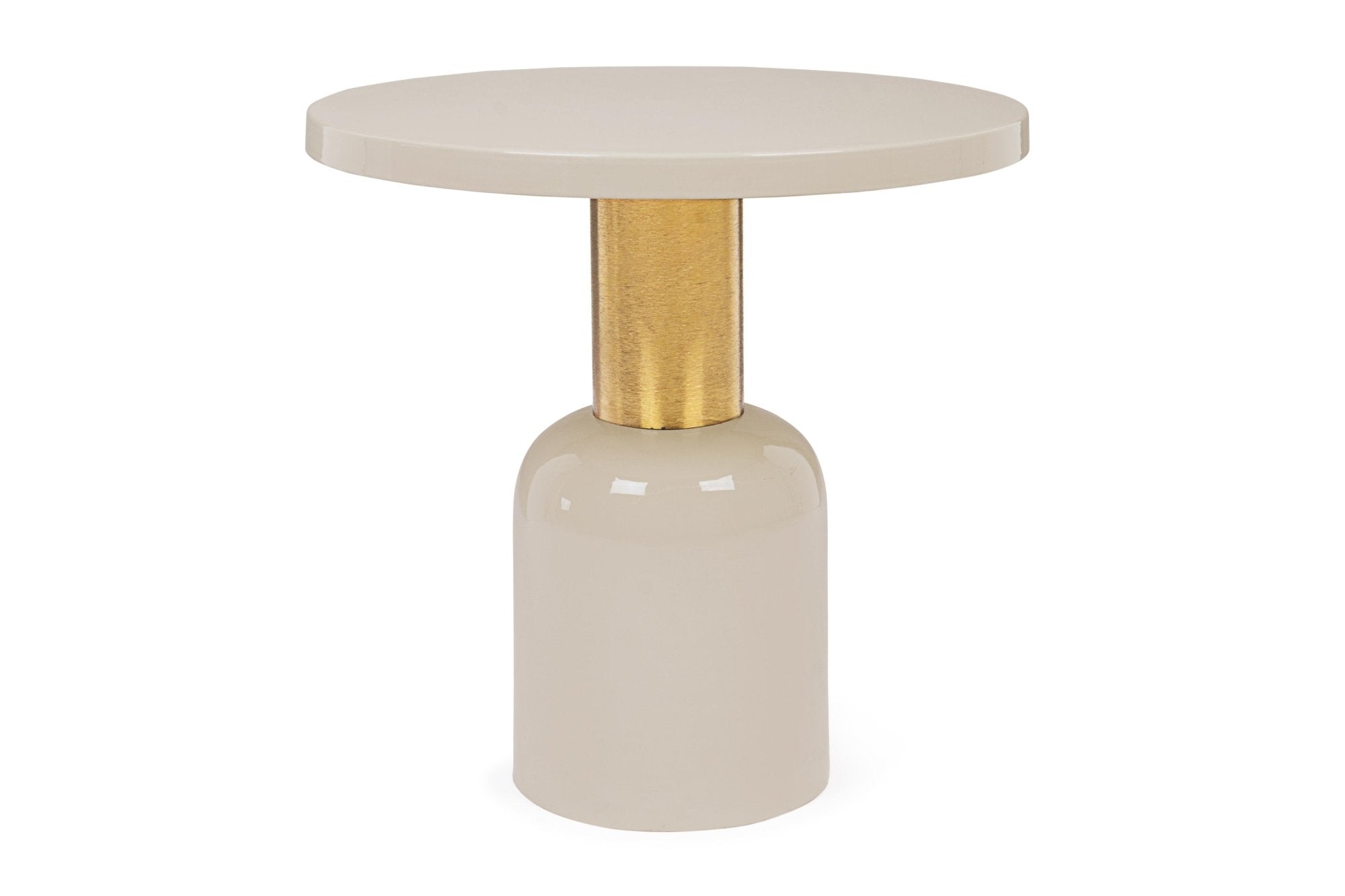 Lerakóasztal - NALIMA cream lerakóasztal 50.5cm átmérő