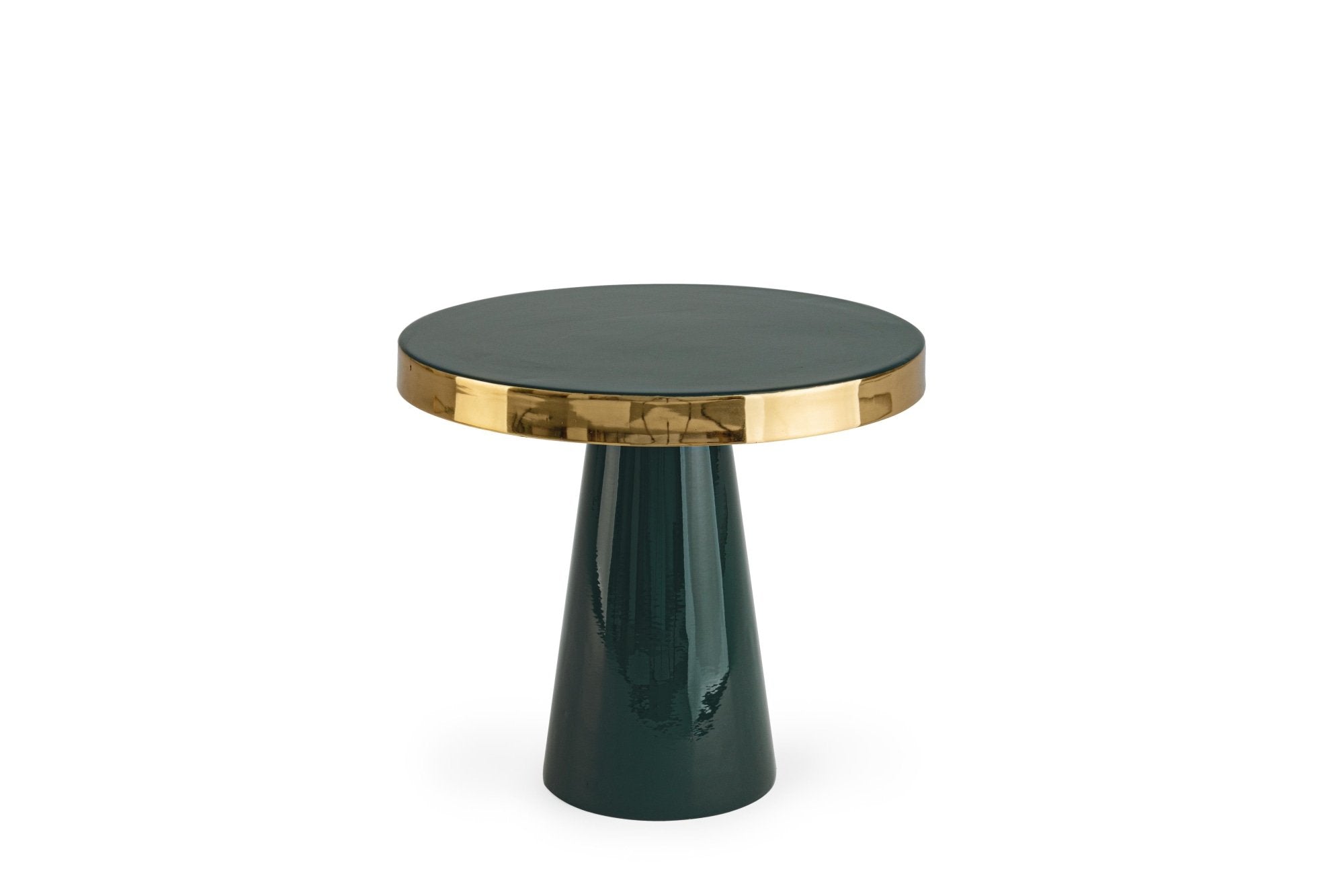 Lerakóasztal - NANDIKA zöld acél lerakóasztal