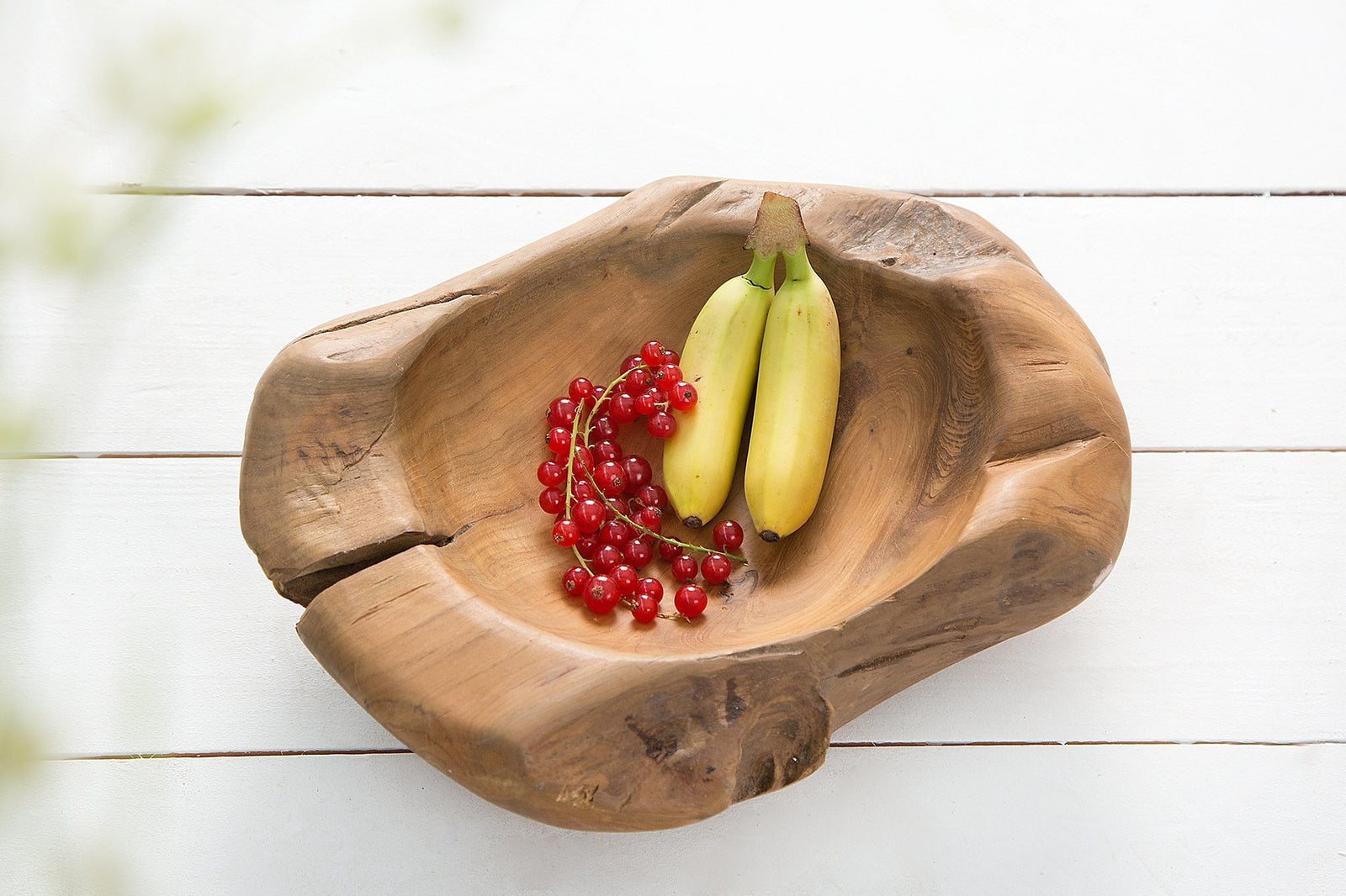 Dísztál - NATURE faragott fa tál 30cm