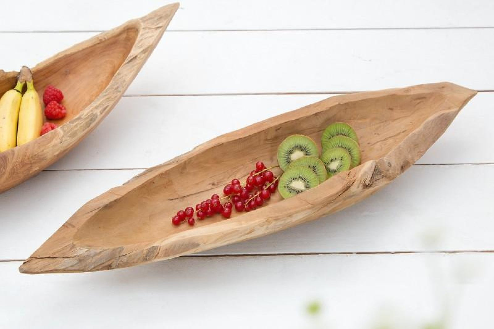 Dísztál - NATURE faragott fa tál 60cm