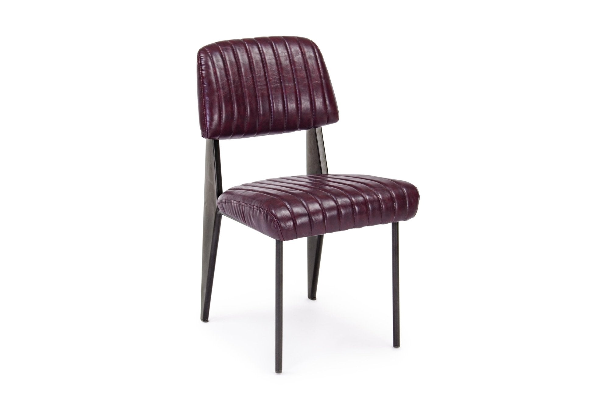 Szék - NELLY vintage bordó szék