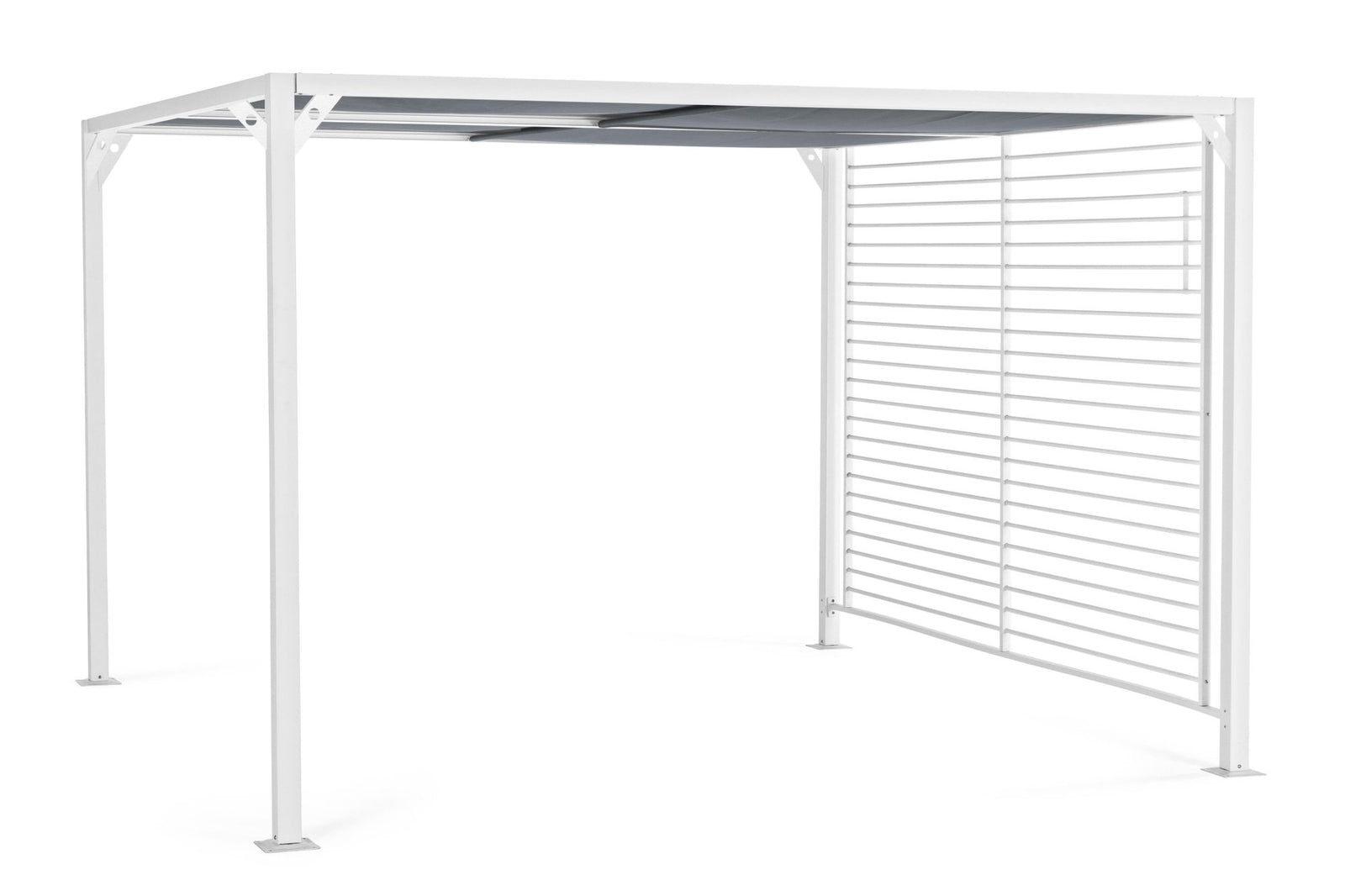 Pergola - NOAH fehér alumínium pergola