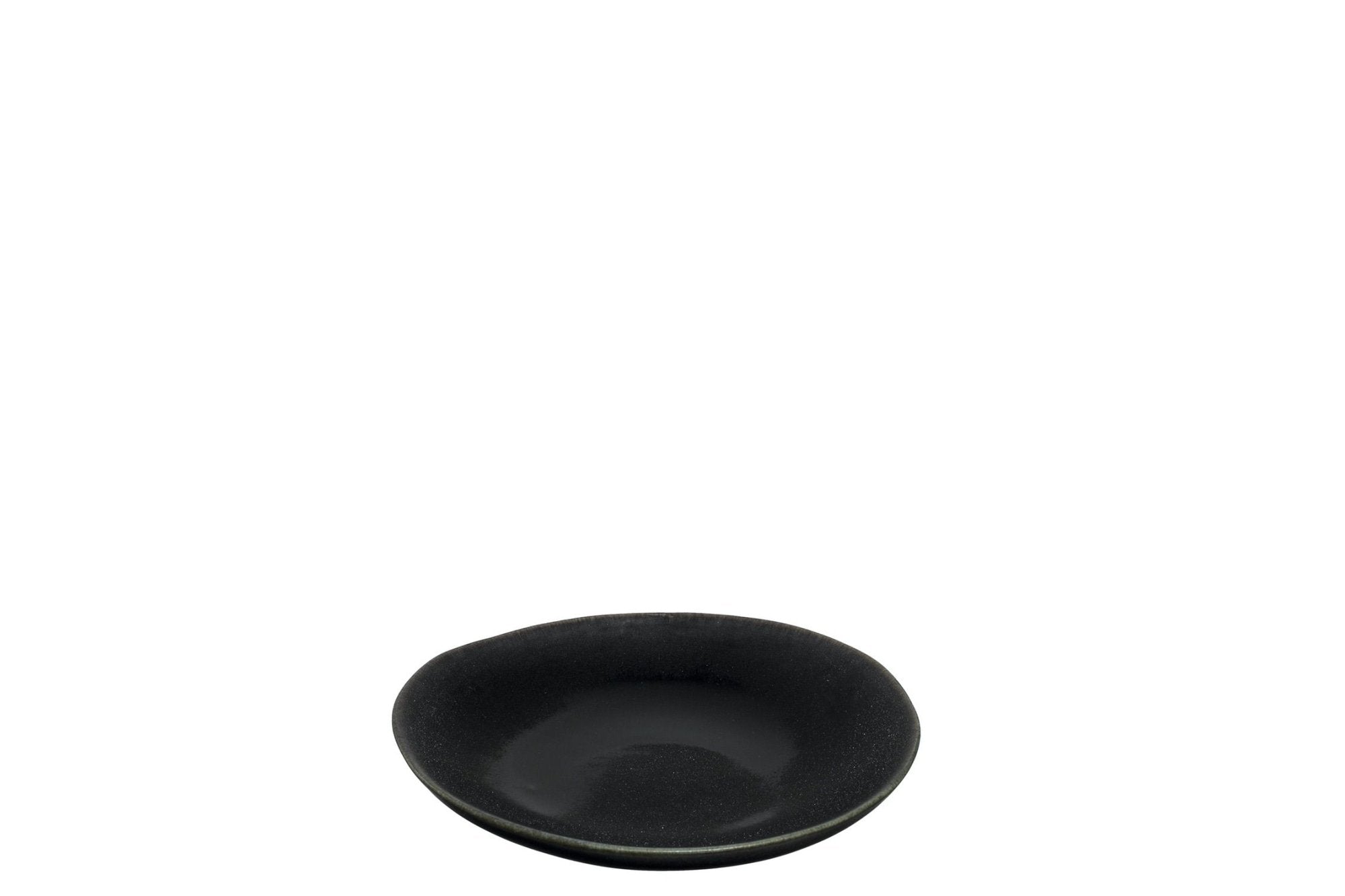 Kistányér - NOLI fekete desszertes tányér 15cm - Leonardo