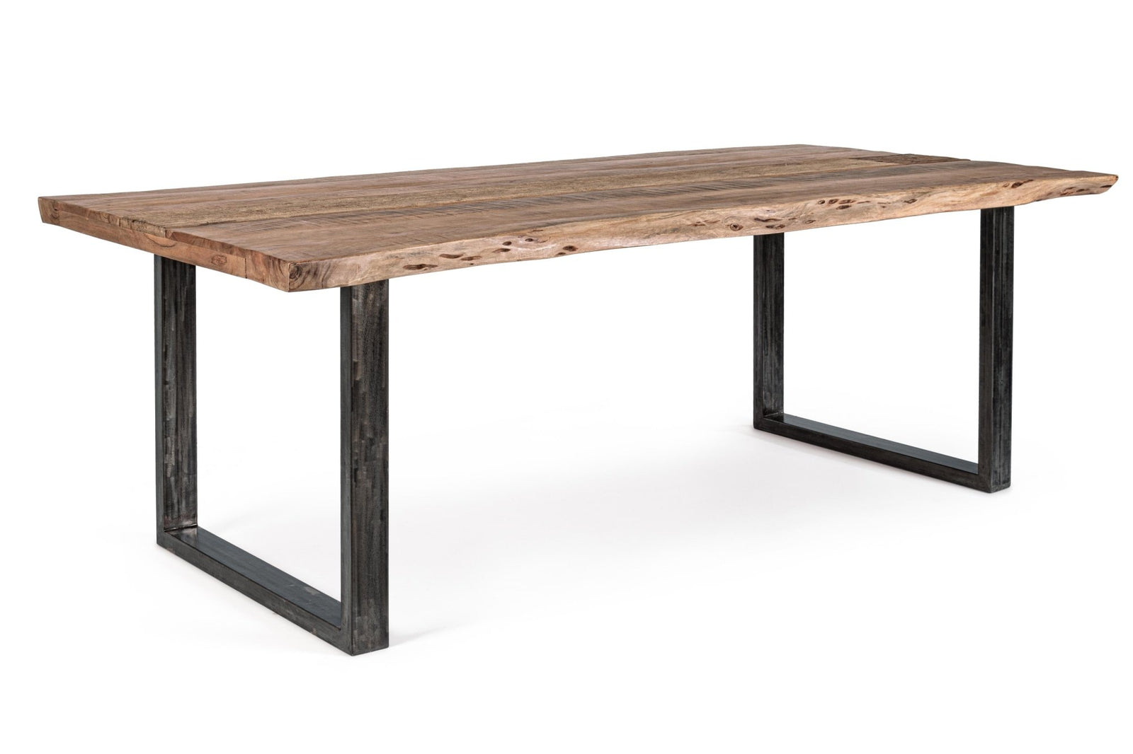 Étkezőasztal - NOTTINGHAM 10 személyes barna akácfa étkezőasztal