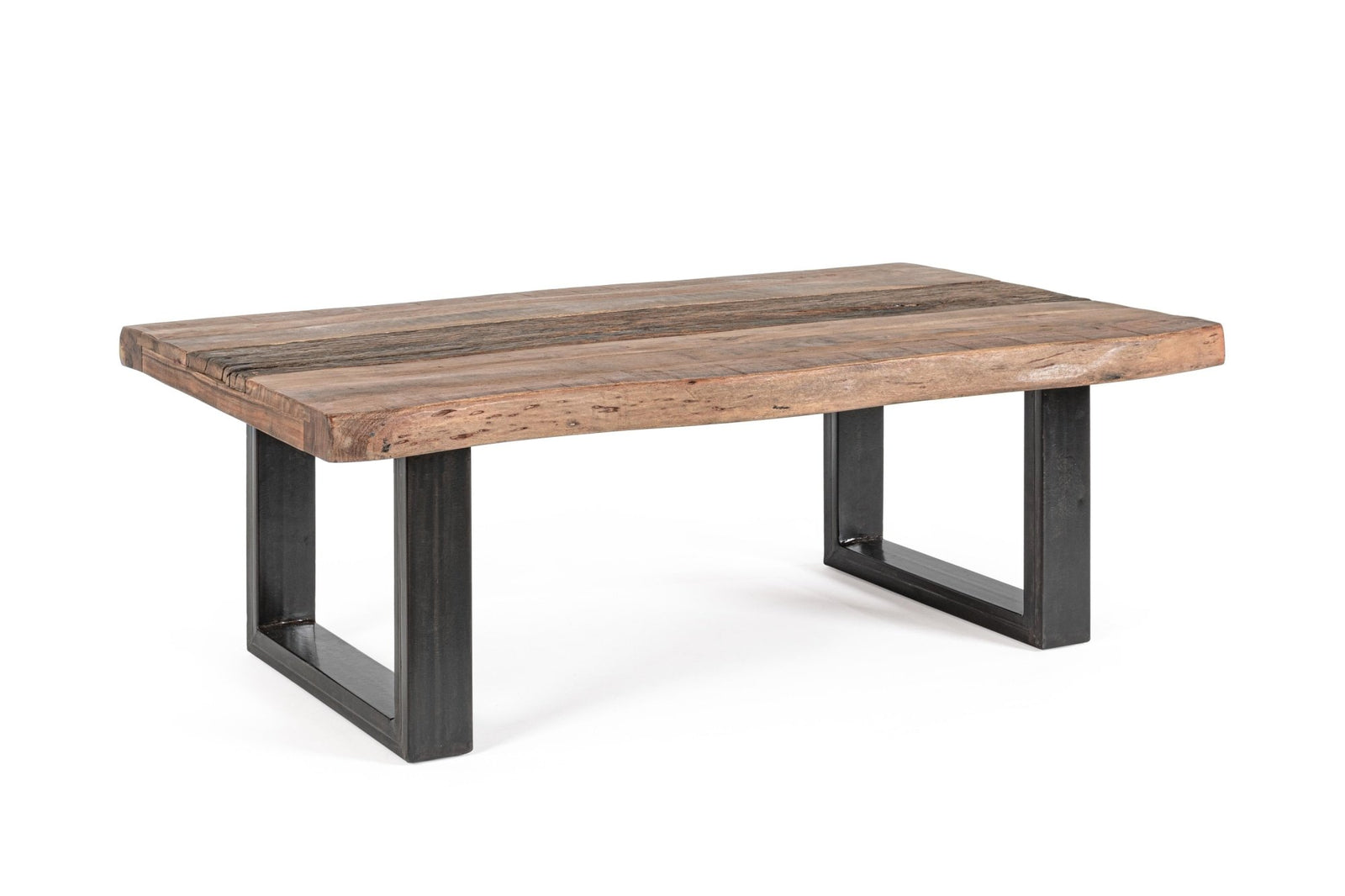 Dohányzóasztal - NOTTINGHAM barna akácfa dohányzóasztal