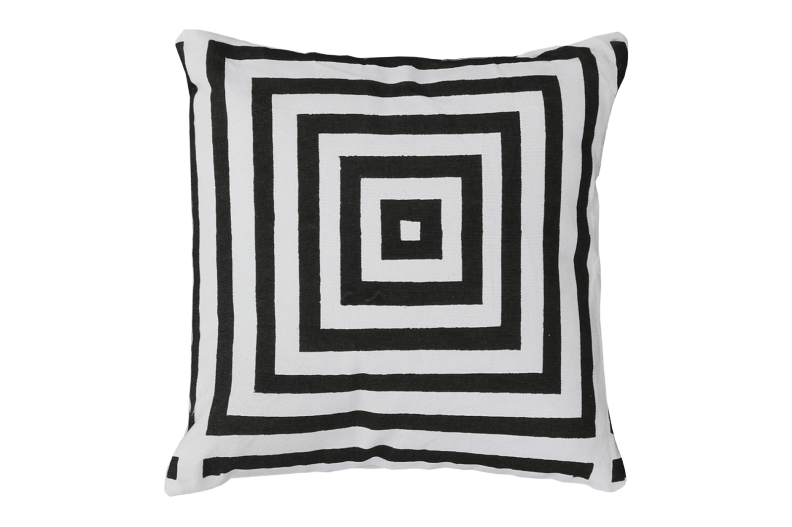 Díszpárna - NOVEL fekete csíkos párna 30cm