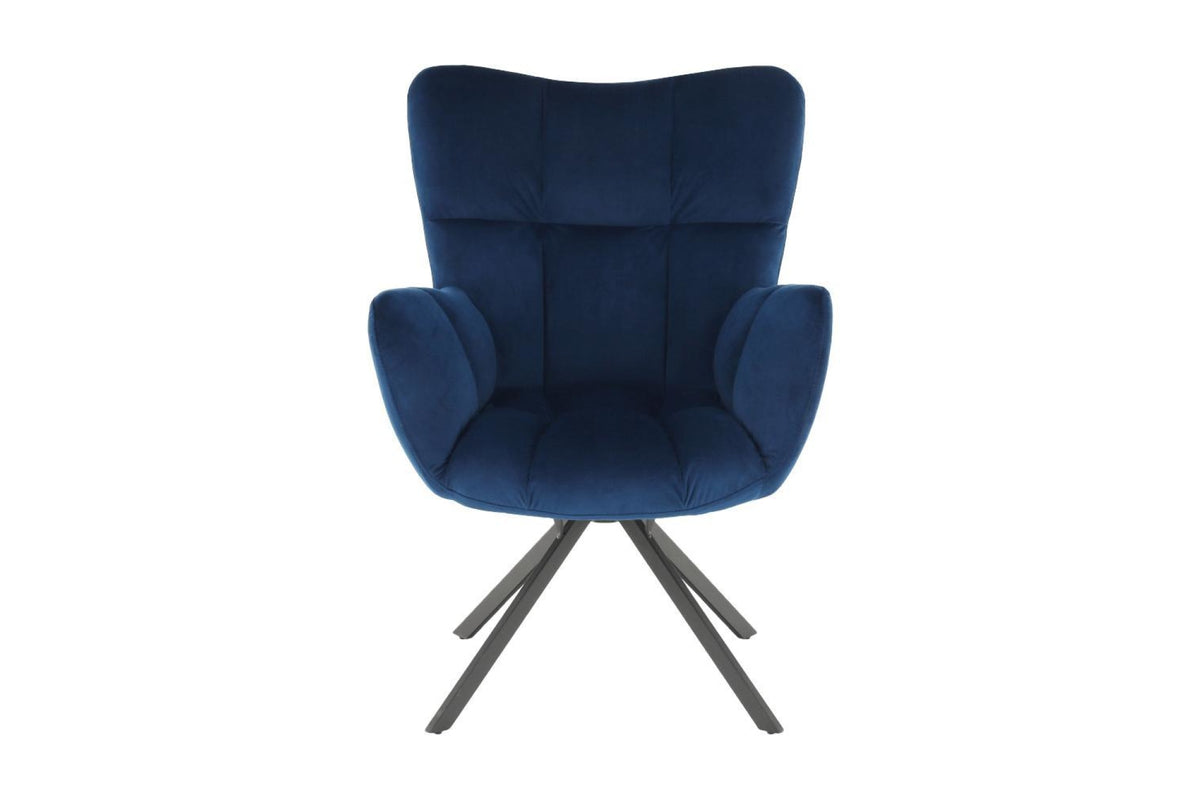 Fotel - O kék szövet fotel