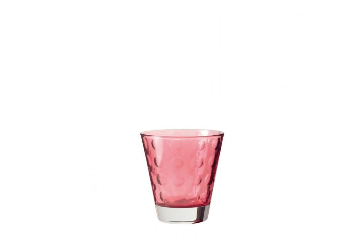 Whiskys pohár - OPTIC pohár whiskys 215ml piros - Leonardo