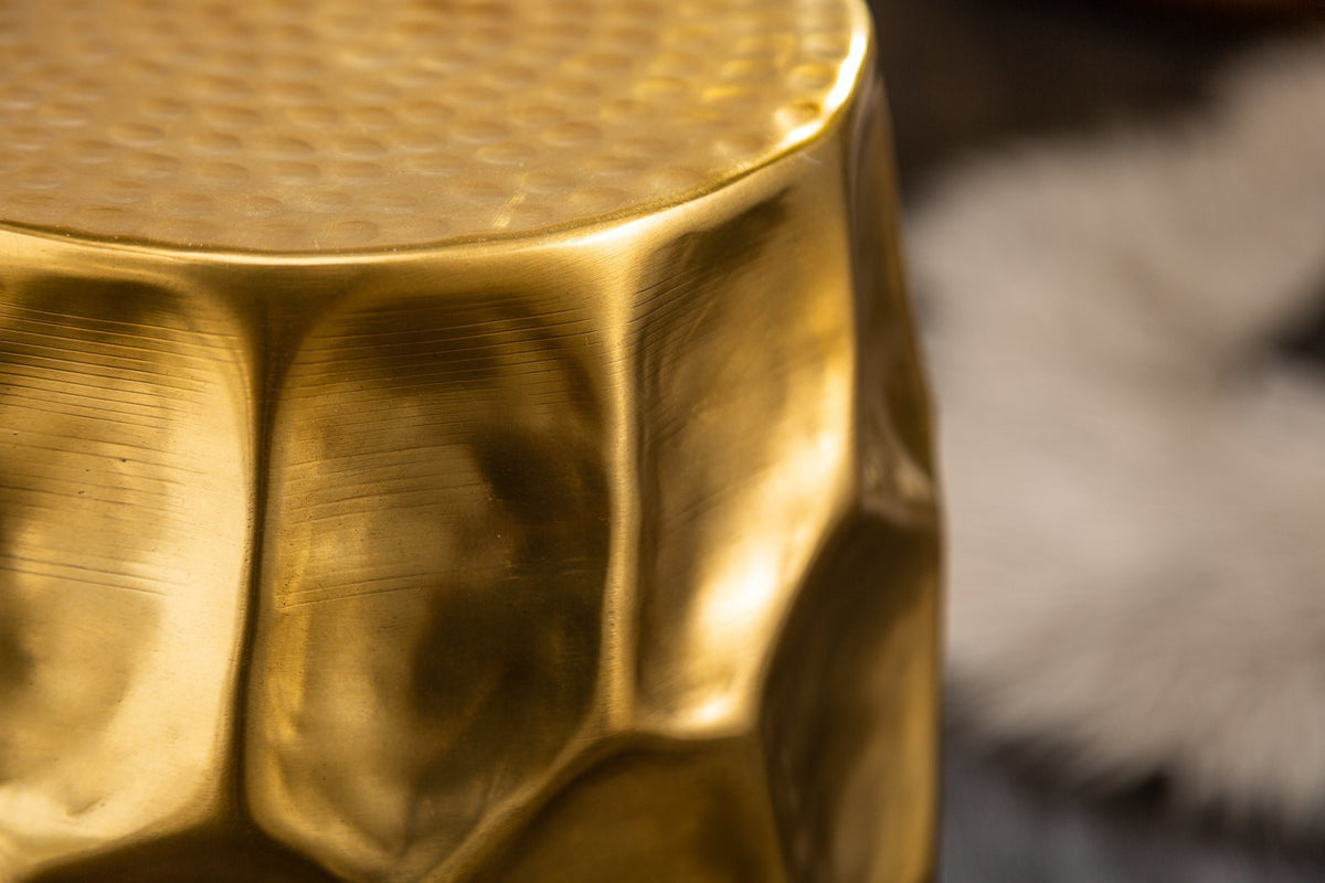 Lerakóasztal - ORGANIC ORIENT arany alumínium lerakóasztal