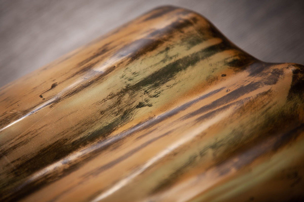 Lerakóasztal - ORGANIC ORIENT II arany alumínium lerakóasztal