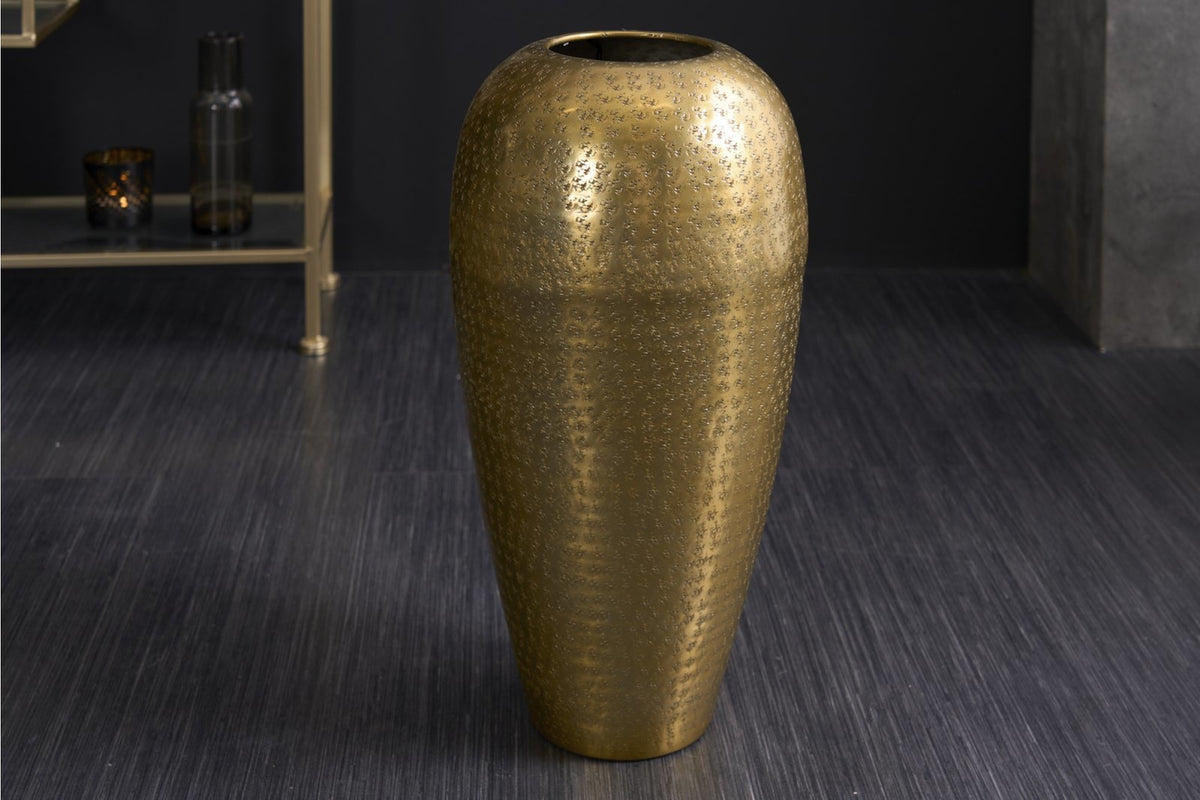 Váza - ORIENTAL arany alumínium váza