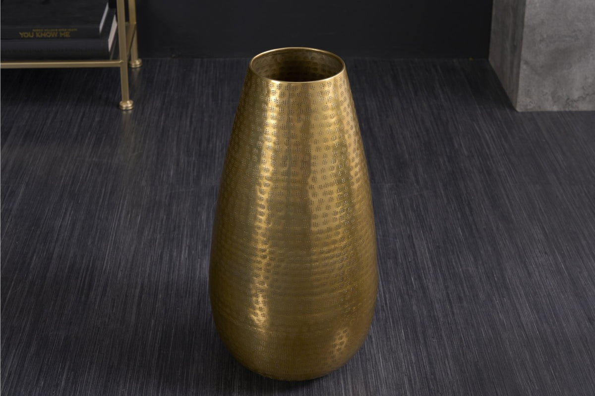 Váza - ORIENTAL arany alumínium váza