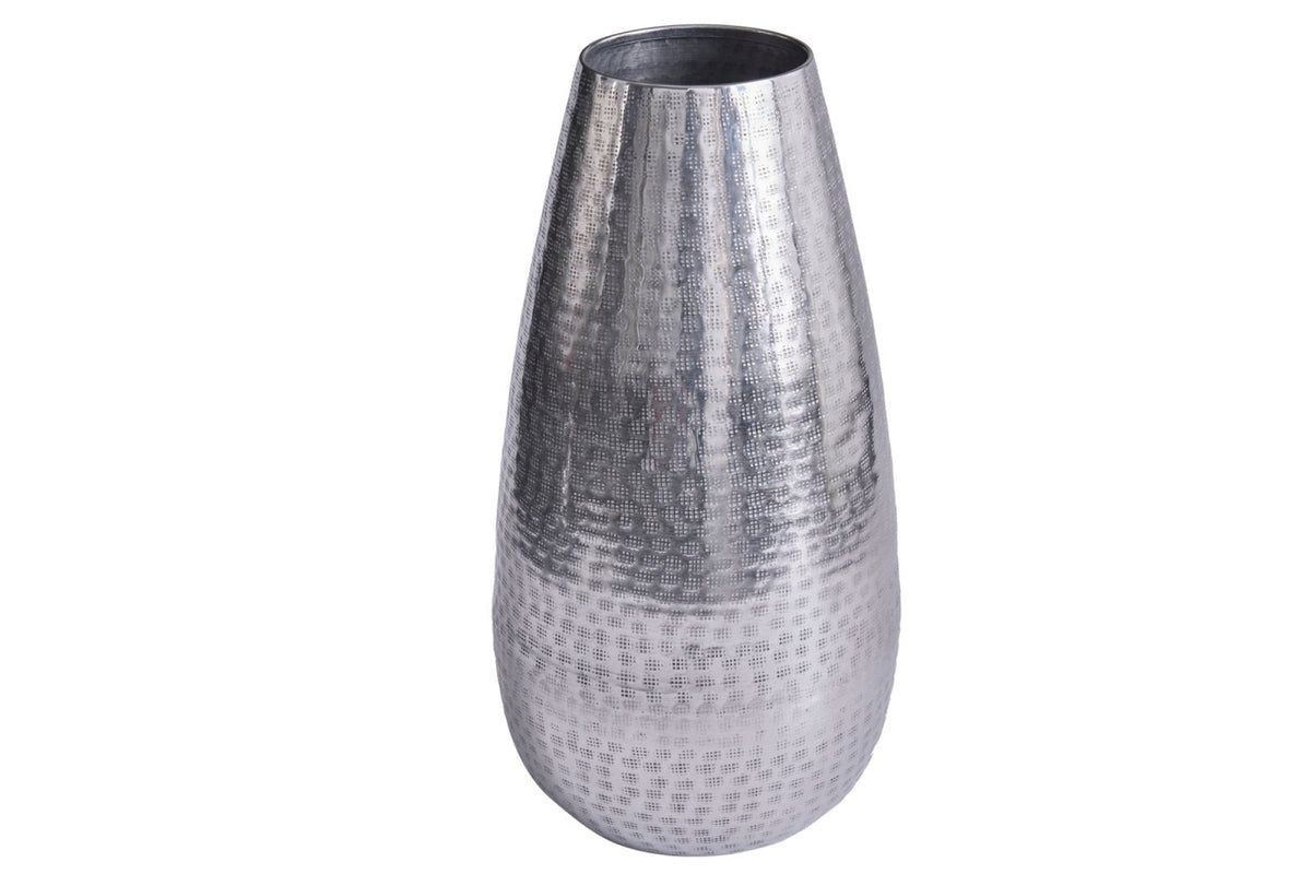 Váza - ORIENTAL ezüst alumínium váza