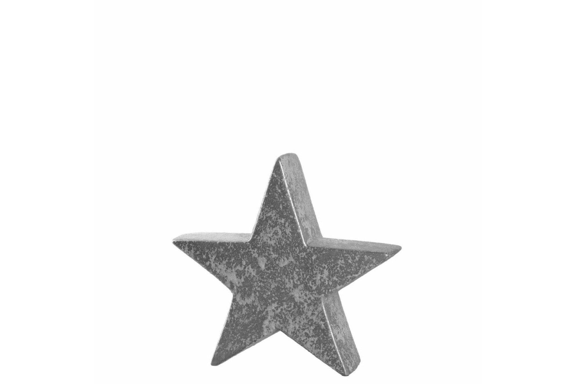 Dísztárgy - ORNARE dekor csillag 30cm ezüst - Leonardo
