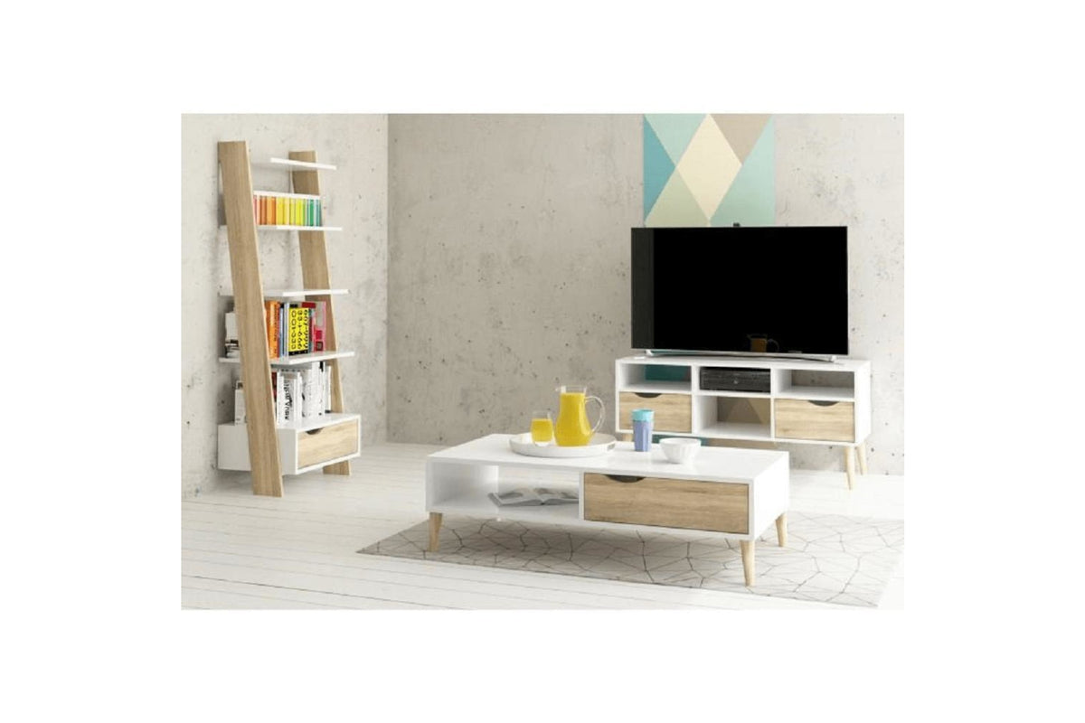 TV szekrény - OSLO fehér mdf tv szekrény