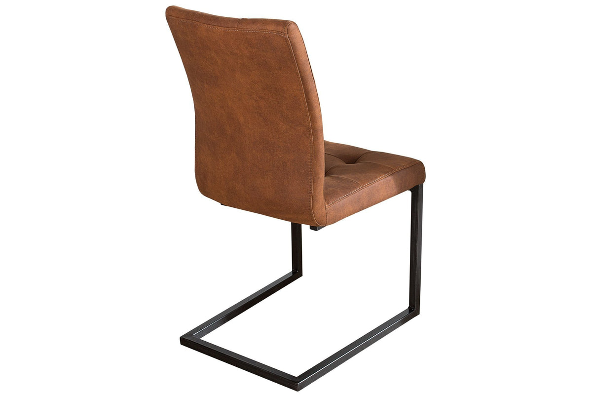 Szék - OXFORD konyakszín vas fémvázas szék