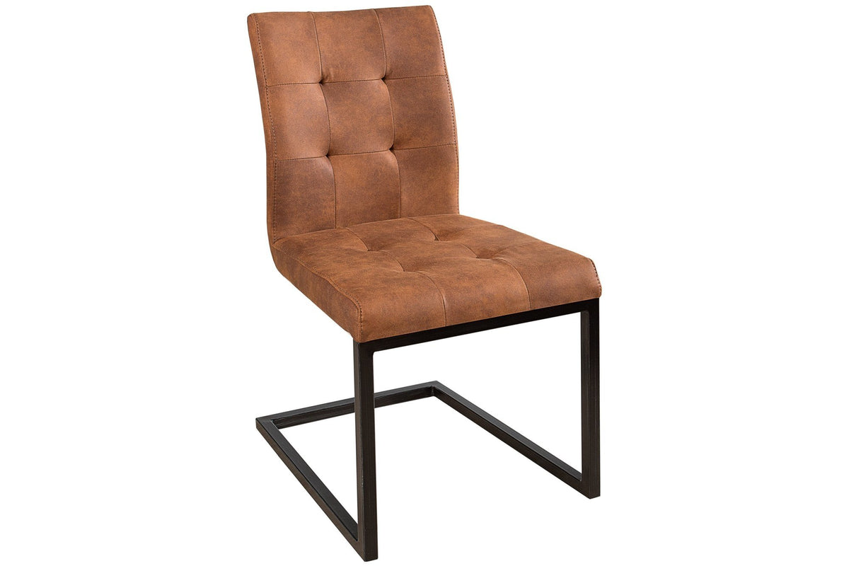 Szék - OXFORD konyakszín vas fémvázas szék