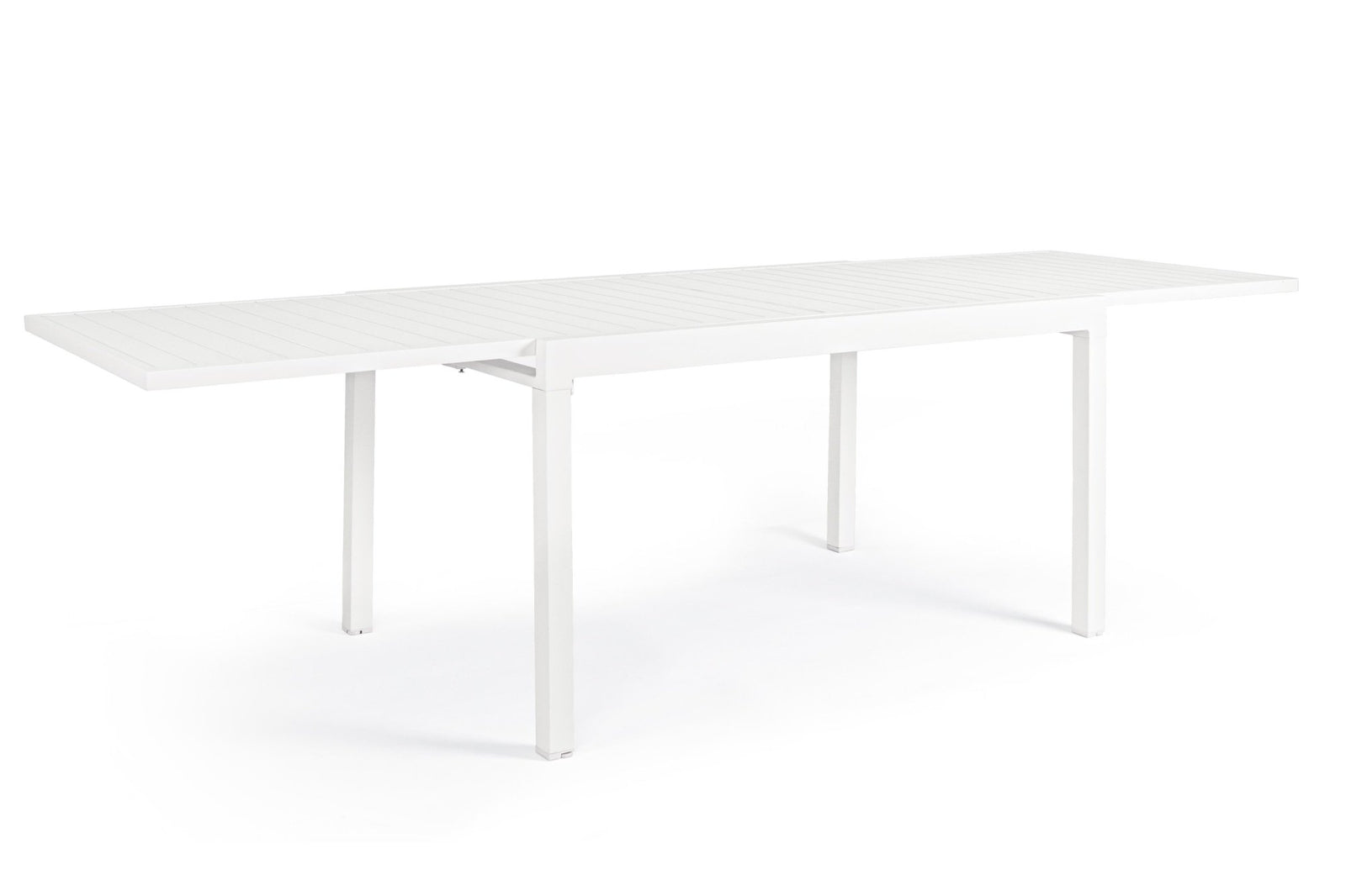 Kerti asztal - PELAGIUS fehér alumínium 10 személyes kerti asztal