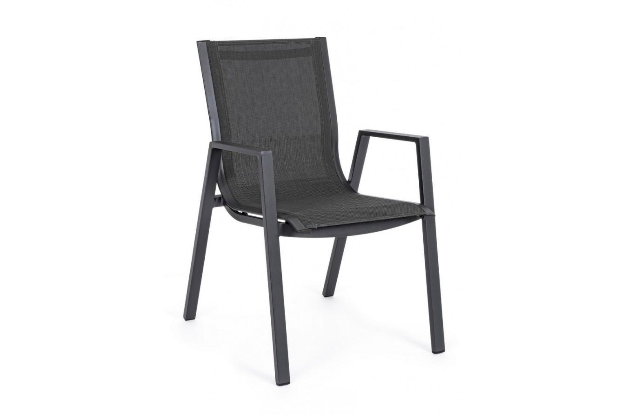 Kerti szék - PELAGIUS fekete 100% textilén kerti szék