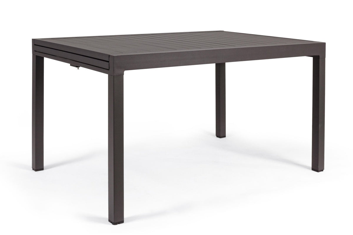 Kerti asztal - PELAGIUS fekete alumínium 10 személyes kerti asztal