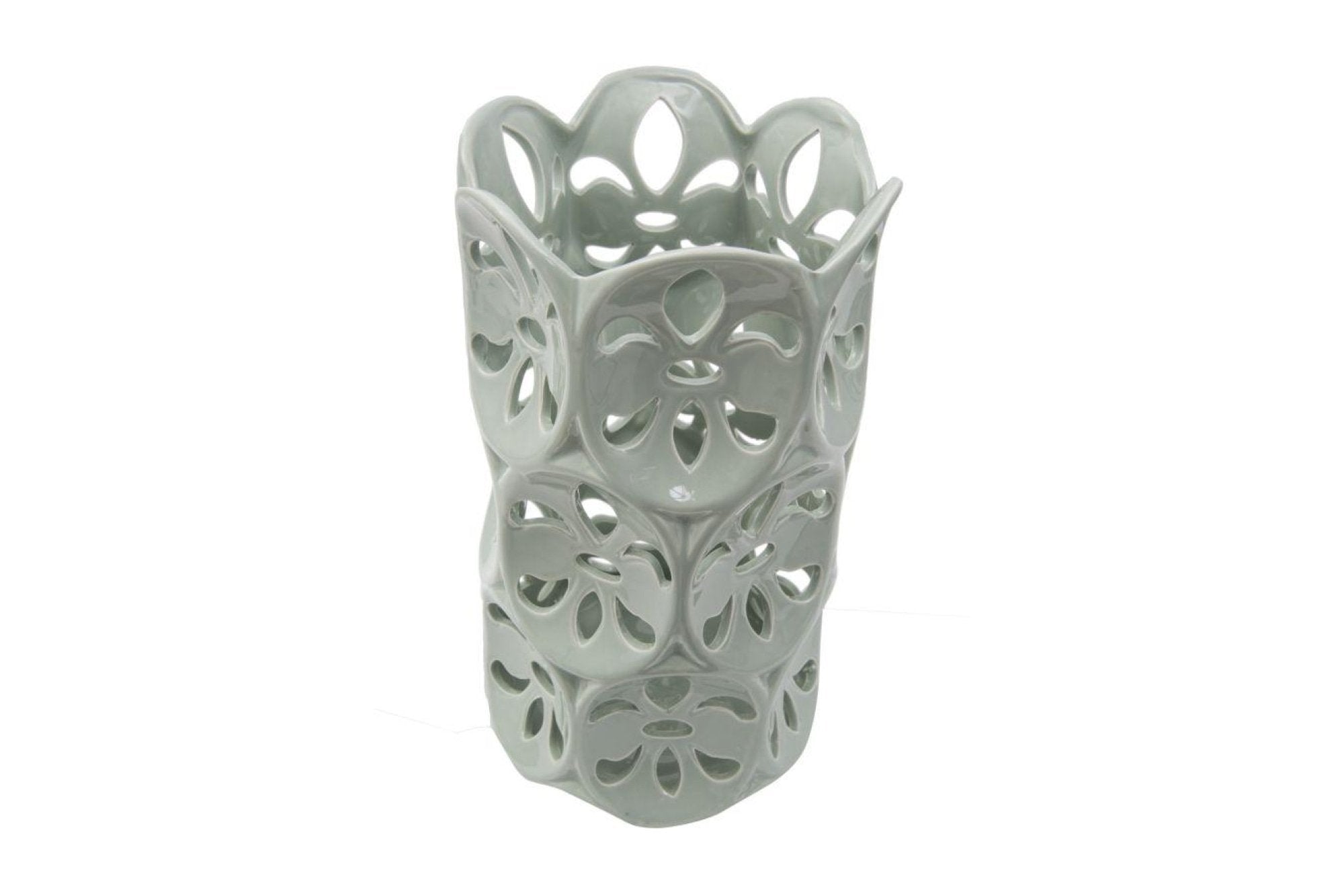 Váza - PETAL WHITE fehér porcelán váza