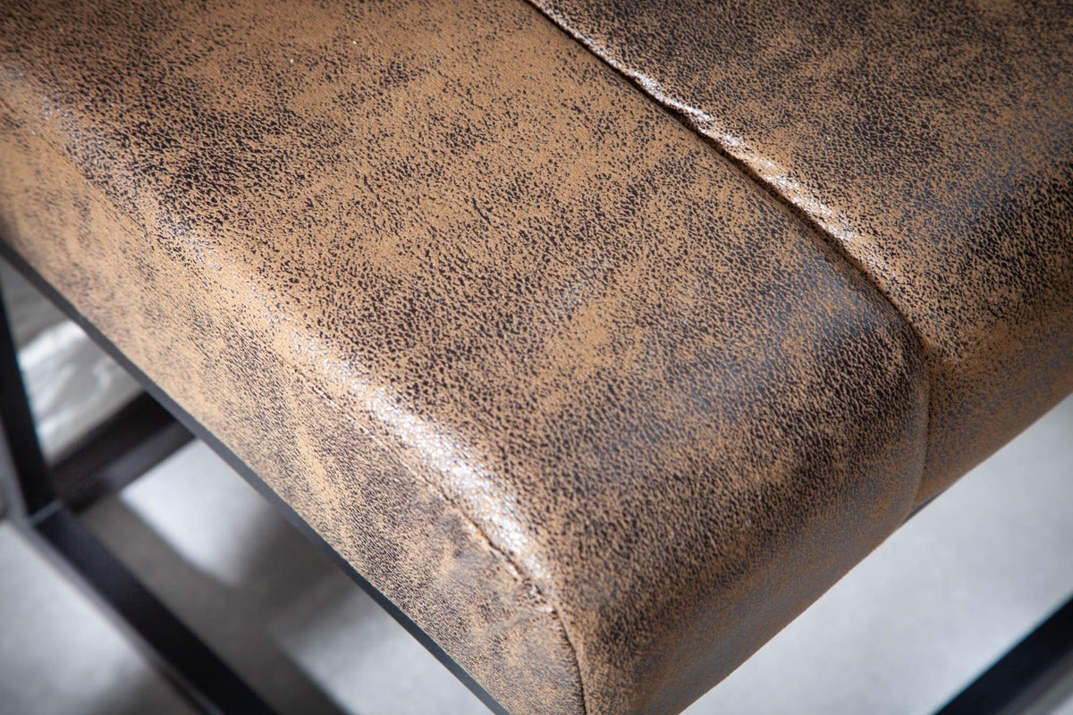 Ülőpad - PETIT BEAUTE barna mikroszálas ülőpad