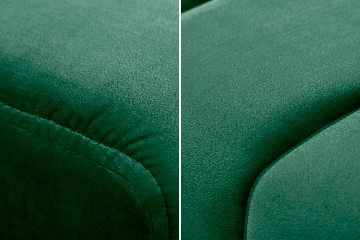 Ülőpad - PETIT BEAUTE zöld bársony ülőpad