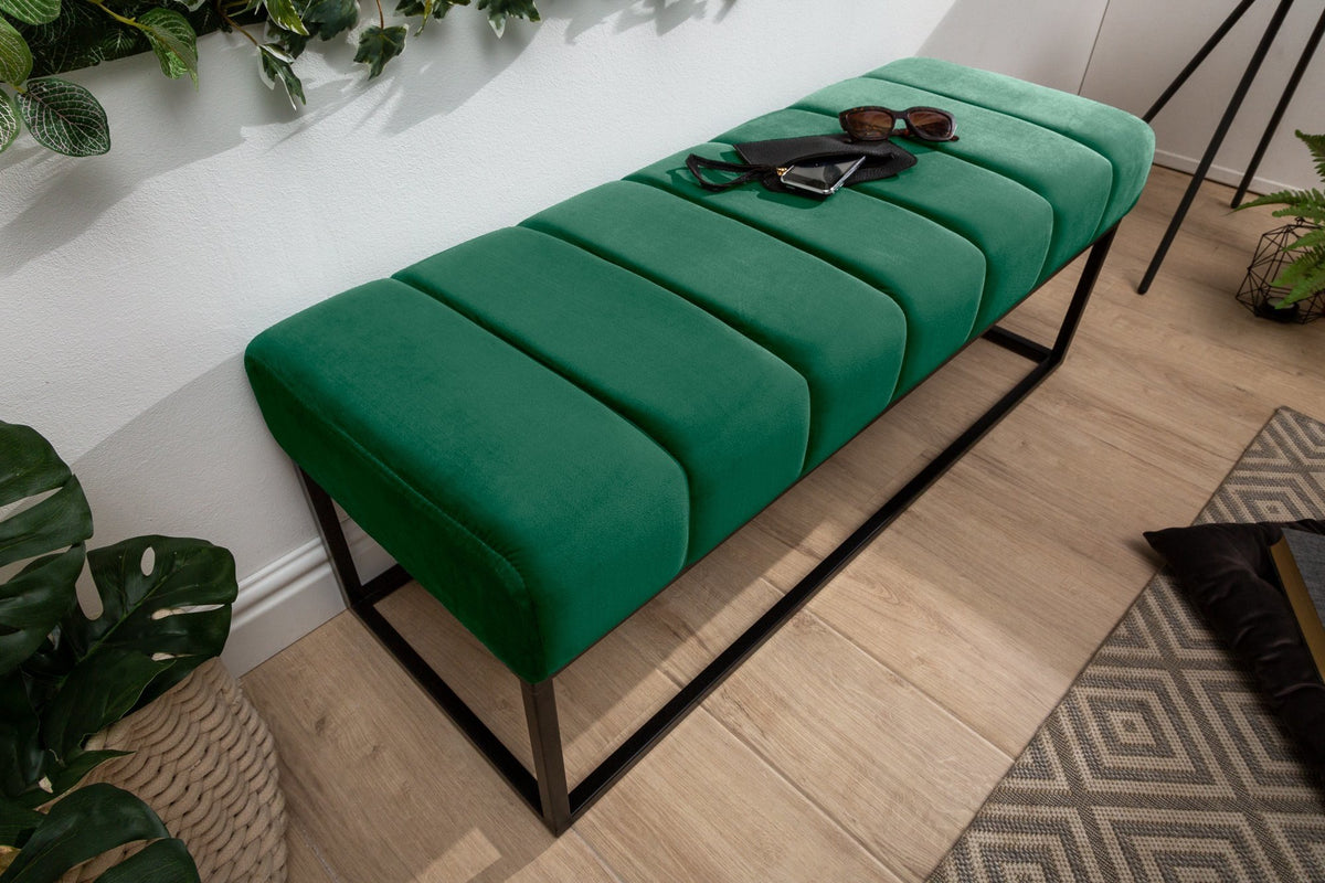 Ülőpad - PETIT BEAUTE zöld bársony ülőpad